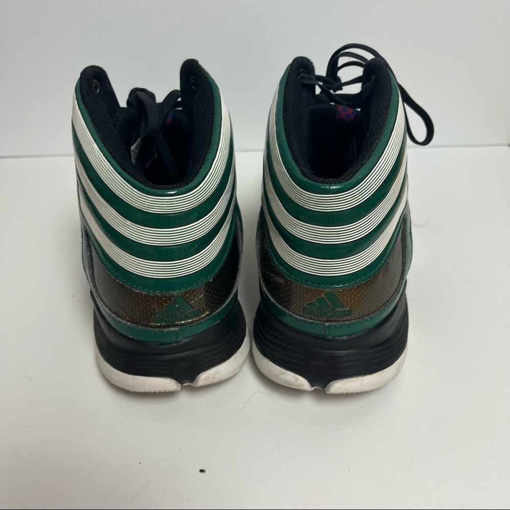 Adidas Green Basketball Shoes - Picture 3 of 13
